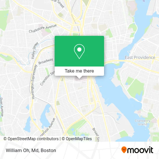 William Oh, Md map