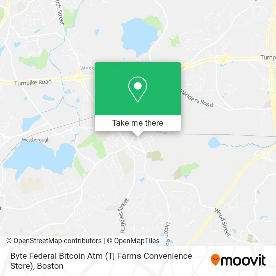 Byte Federal Bitcoin Atm (Tj Farms Convenience Store) map