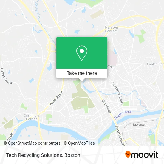 Tech Recycling Solutions map