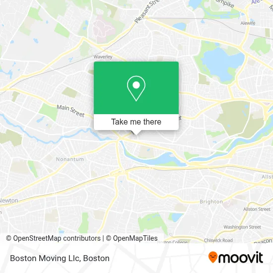 Boston Moving Llc map