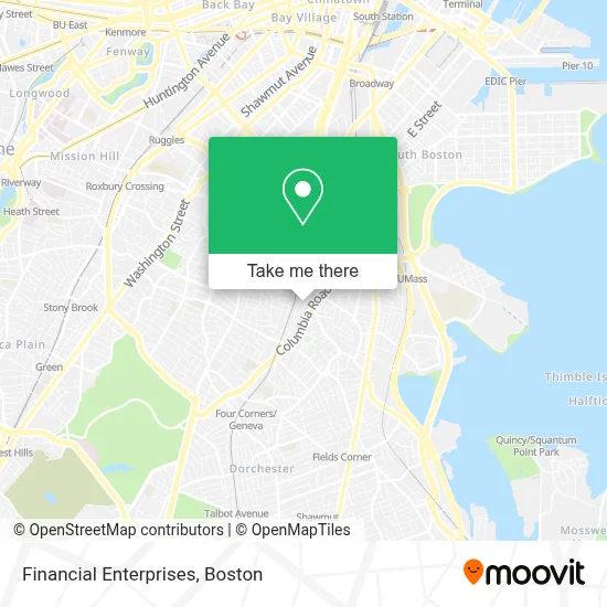 Financial Enterprises map