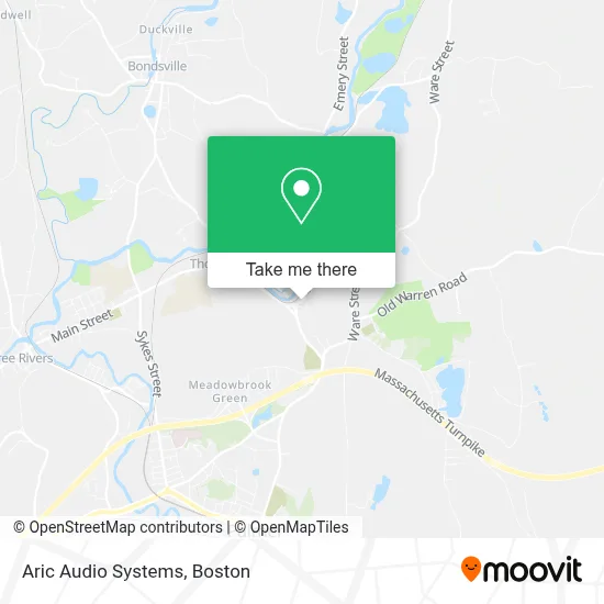 Aric Audio Systems map