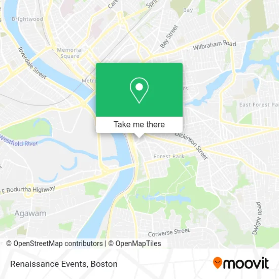 Renaissance Events map
