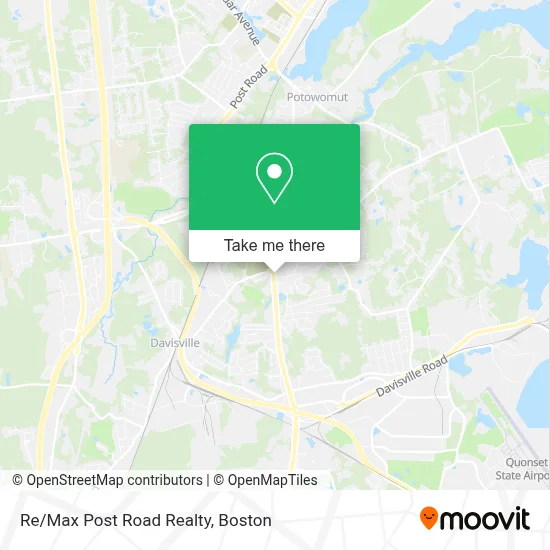 Re/Max Post Road Realty map