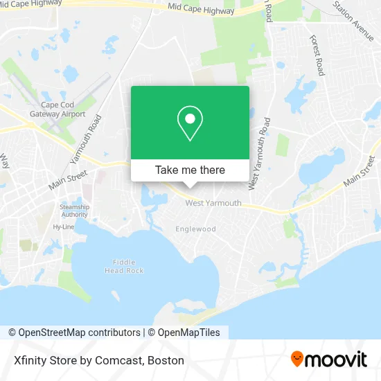 Xfinity Store by Comcast map