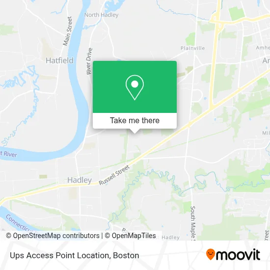 Ups Access Point Location map