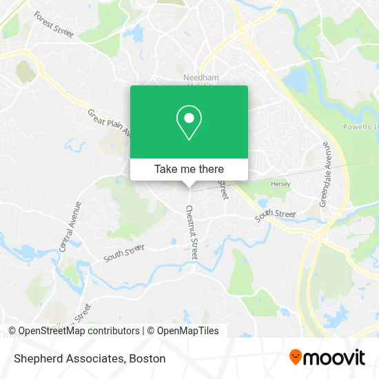 Shepherd Associates map