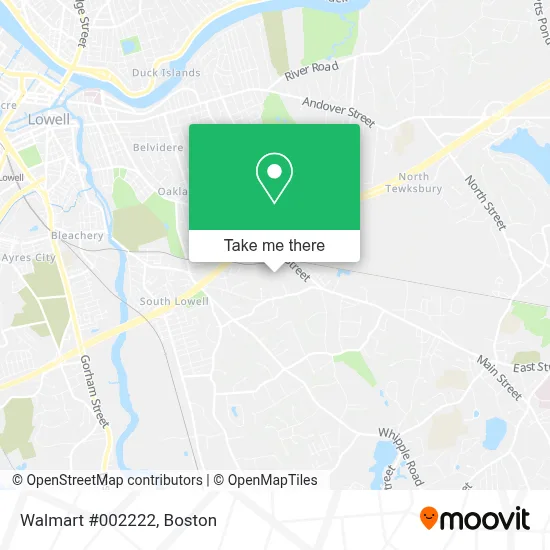 Walmart #002222 map