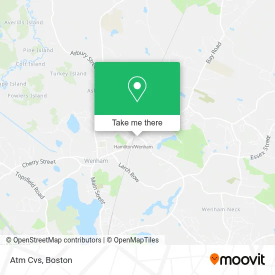 Atm Cvs map