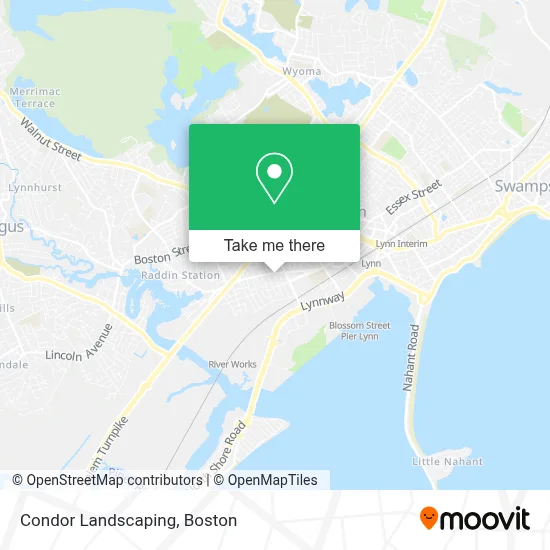 Condor Landscaping map