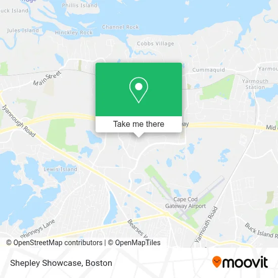 Shepley Showcase map