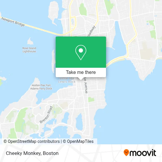 Cheeky Monkey map