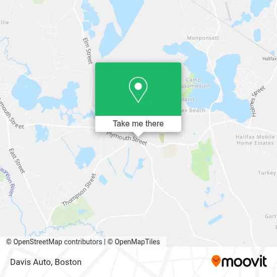 Davis Auto map