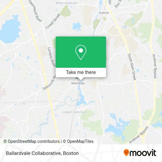 Ballardvale Collaborative map