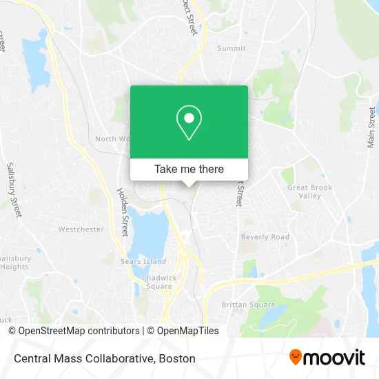 Central Mass Collaborative map