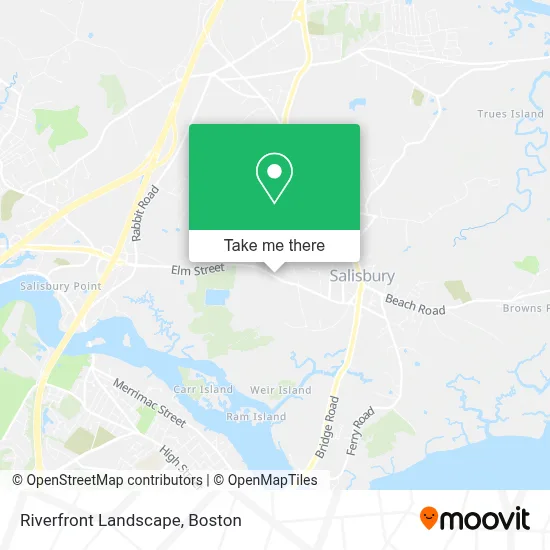 Riverfront Landscape map
