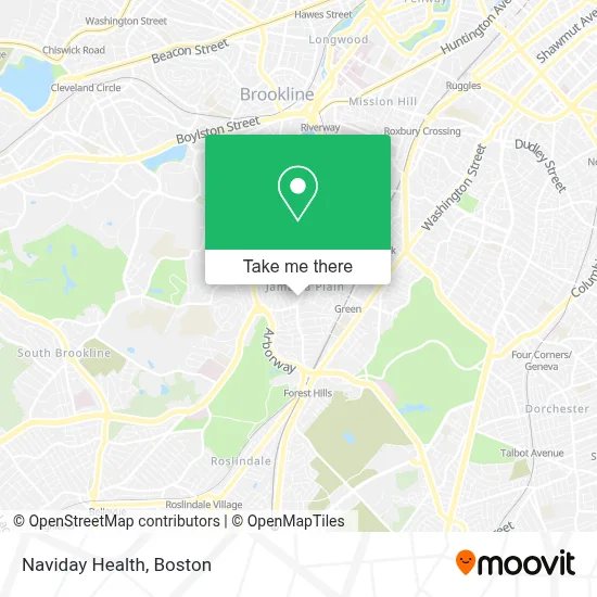 Naviday Health map
