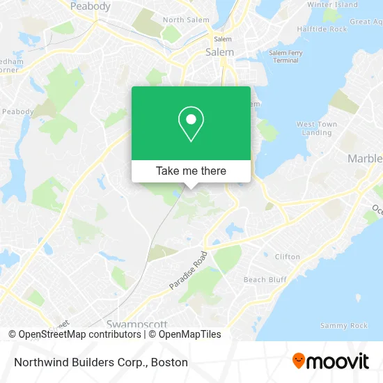 Northwind Builders Corp. map