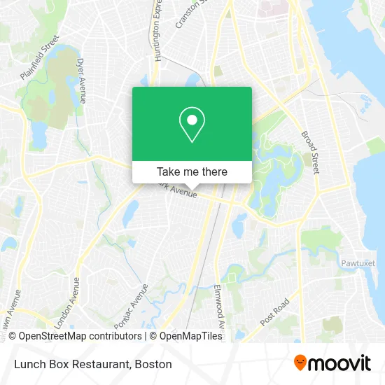 Lunch Box Restaurant map