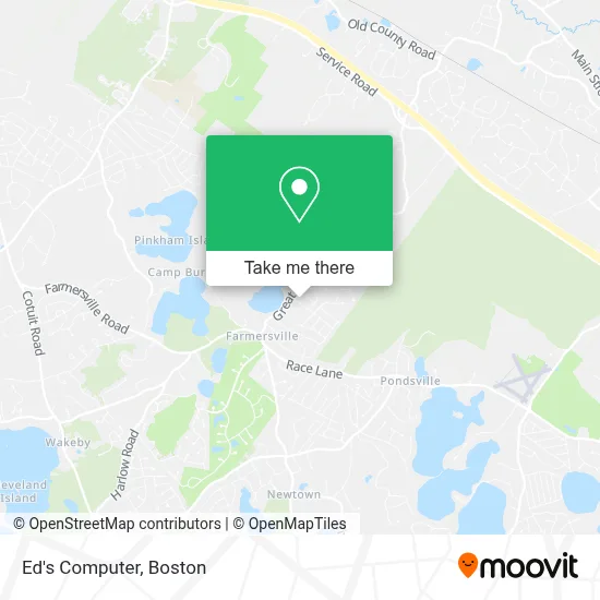 Ed's Computer map
