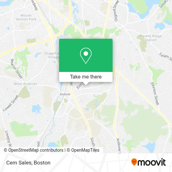 Cem Sales map