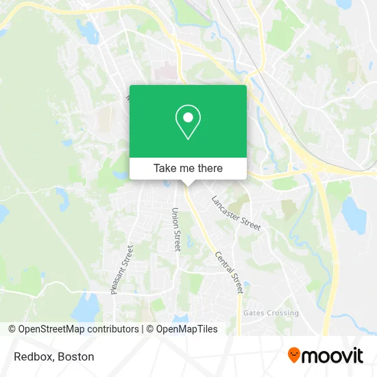 Redbox map