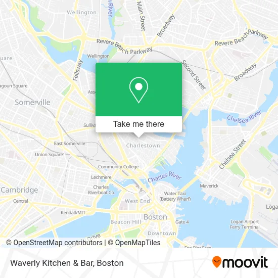 Waverly Kitchen & Bar map