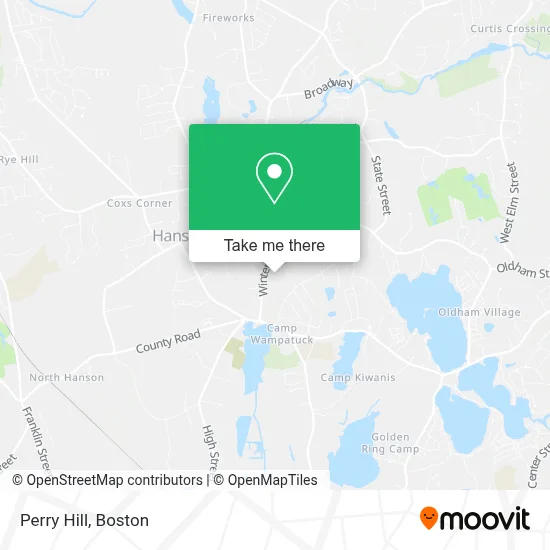 Perry Hill map