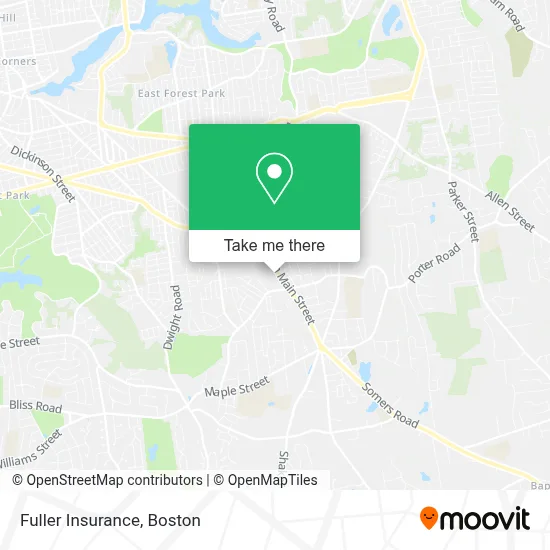 Fuller Insurance map