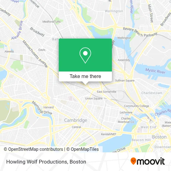 Howling Wolf Productions map
