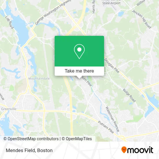 Mendes Field map