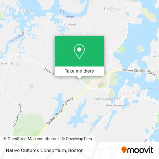 Native Cultures Consortium map