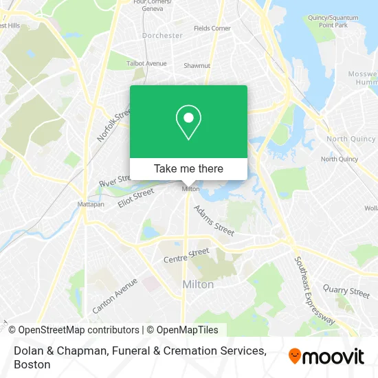 Dolan & Chapman, Funeral & Cremation Services map