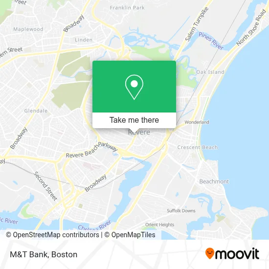 M&T Bank map