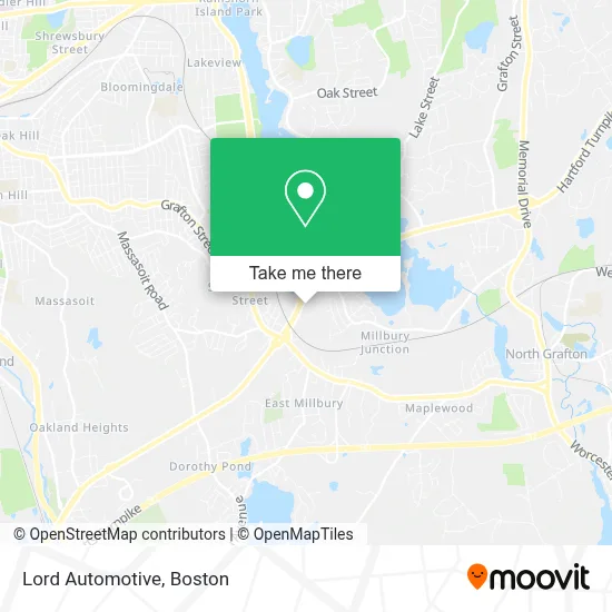 Lord Automotive map