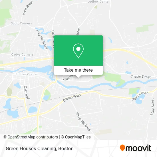 Green Houses Cleaning map