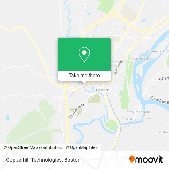 Copperhill Technologies map