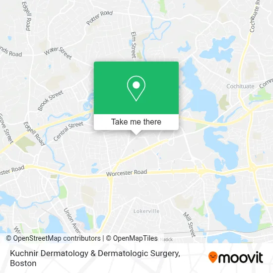 Kuchnir Dermatology & Dermatologic Surgery map