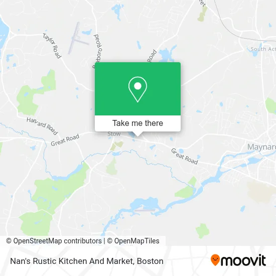 Nan's Rustic Kitchen And Market map