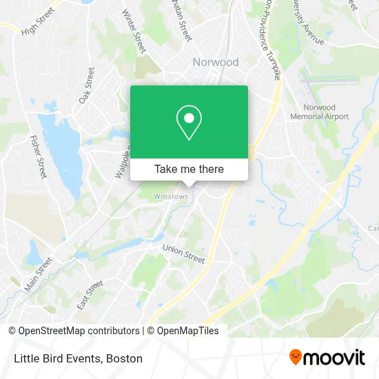Little Bird Events map