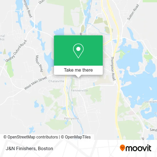 J&N Finishers map