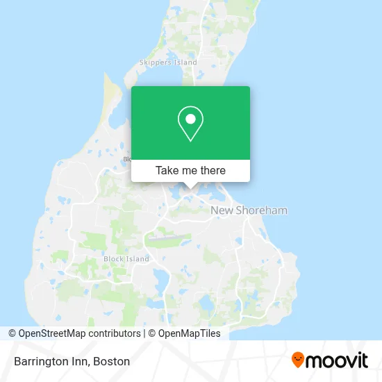 Barrington Inn map