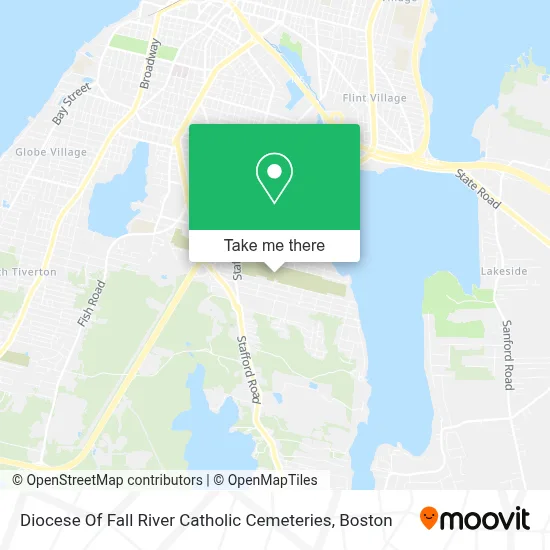 Diocese Of Fall River Catholic Cemeteries map