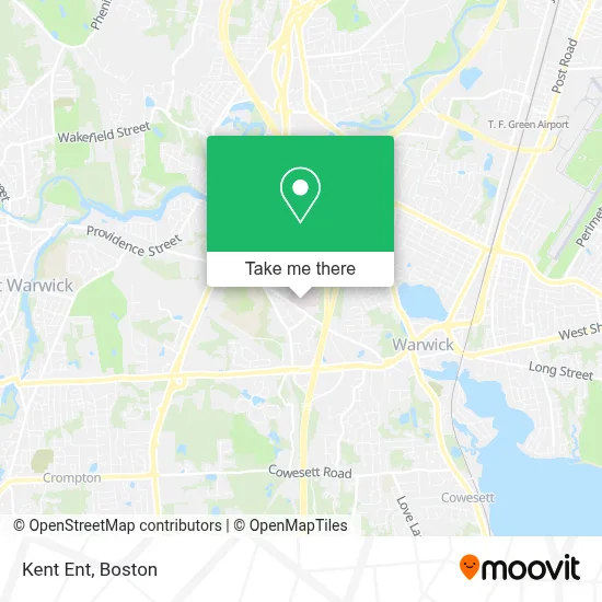 Kent Ent map