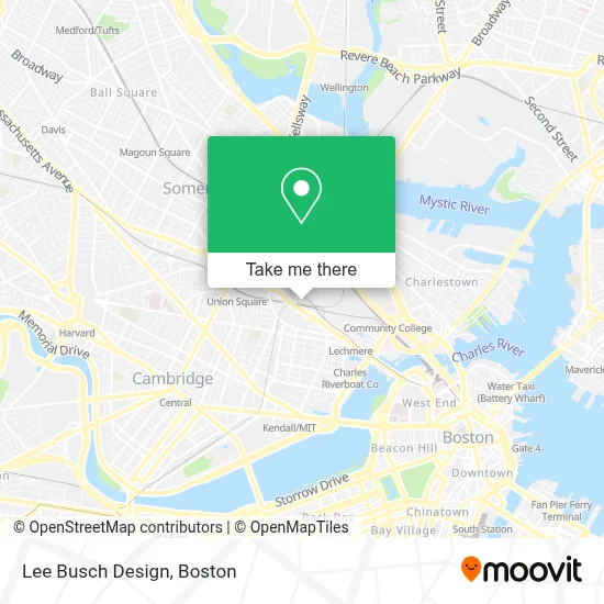 Lee Busch Design map