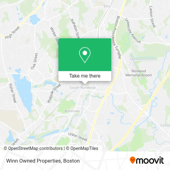 Winn Owned Properties map