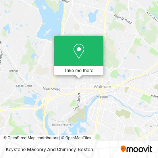 Keystone Masonry And Chimney map
