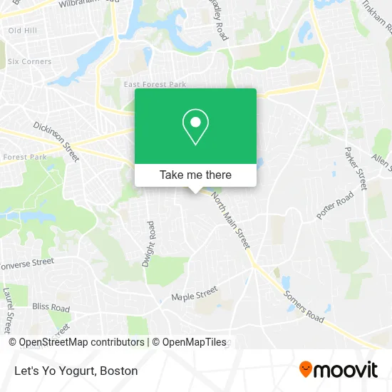 Let's Yo Yogurt map