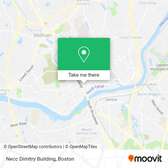 Necc Dimitry Building map