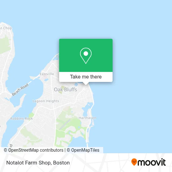 Notalot Farm Shop map